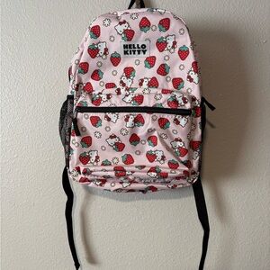 Hello Kitty Pink Strawberry Kids Backpack